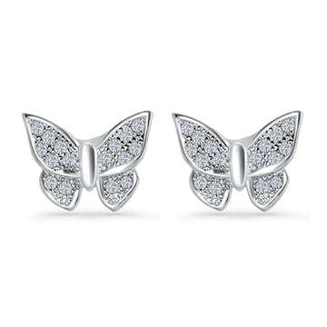 Butterfly Stud Earrings